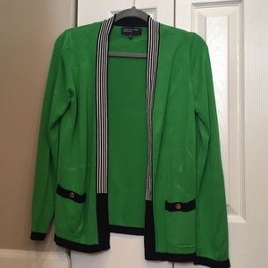 Green Cardigan - Jones New York